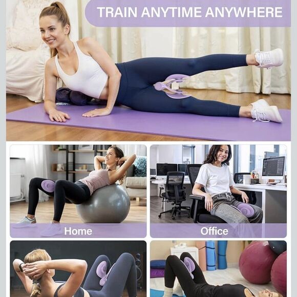 Thigh Trainer Kegel Exerciser Pelvic Floor Postpartum Inner Thigh Toning Workout - Picture 6 of 6